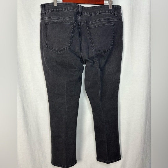 Riders by Lee 16 petite Classic Winter Fleece Lined Cozy Mid Rise Skinny - Picture 5 of 8